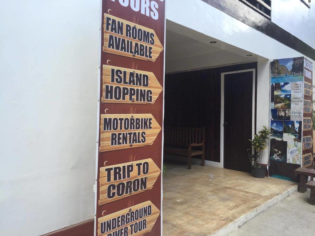 Alexzus Backpackers Travel Lodge El Nido Exterior foto